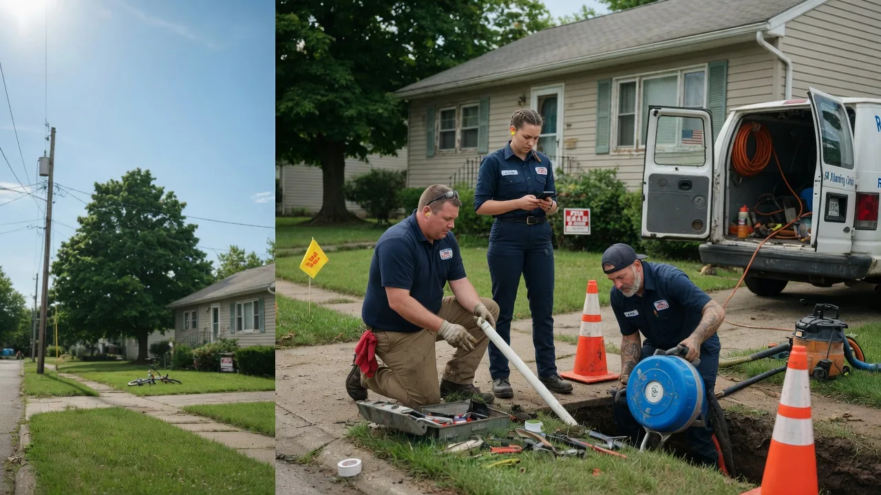 Sewer Line Repair in Marquette, KS near me